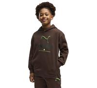 Puma Street Relaxed Hoodie Brown 7-8 Years Boy