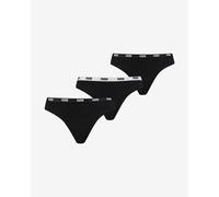 PUMA Women's String 3 Pack, Black, size Medium