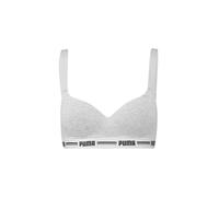 PUMA Women's Padded Top Shirt 1 Pack, Grey Melange, size X Small