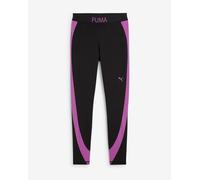 Puma Strong Colourblock Leggings Black Pink Women - S