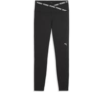 Puma Strong Cross Front High Waist 7/8 Leggings Black L Woman