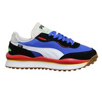 Puma Style Rider Play On Blue Black Low Lace Up Casual Trainers - Mens Textile - Size UK 3