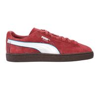 Puma Suede 2 One Piece Lace-Up Mens Burgundy Trainers 396521_01