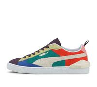 PUMA Suede Bloc Wtformstrip Leisure Board Shoes Purple/Blue/Green 381184-01 11.5