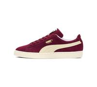 PUMA Men's Suede Classic+ Sneakers, Cabernet White, 4.5 UK