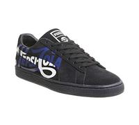 Puma Suede Classic x Pepsi Mens Trainers Black Leather Lace Up Shoes 366332 02 - Size UK 5