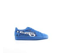 Puma Suede Classic x Pepsi Blue Leather Mens Lace Up Trainers 366332 01 - Size UK 3.5
