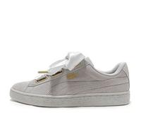 PUMA Suede Heart Satin Low Tops Skateboarding Shoes Unisex Gray 362714-02 7
