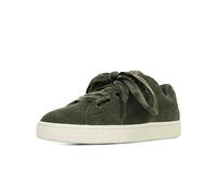 PUMA Suede Heart Vr Womens Trainers Khaki/White 7.5 UK