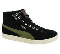 Puma Suede Mid Classic+ GTX Mens Trainers Casual Black 357043 02 B28A - Size UK 3.5