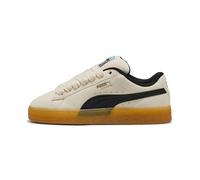 PUMA Suede XL Dark Risk Cream Sneakers for Men, Black/White, 8 UK
