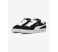 Puma Suede XL Shoes Dark Black White - 43