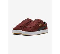 PUMA Mens Suede XL Trainers Chocolate/White 8