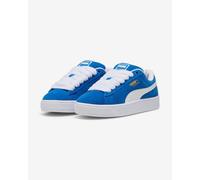 Puma Suede XL Shoes Electric Blue White Kids - 37