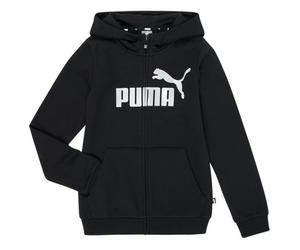 Puma Sweatshirt ESS FZ HOODY in Black 9 / 10 years