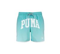 PUMA Swim Men's Track Mid Shorts 1P, Mint, M