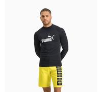 PUMA Swim Top Crew Neck Long Sleeve Rash Guard - Mens
