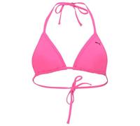 Puma Swim Women's Triangle Bikini Top 1P, Fluorescent Pink, XS