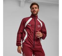PUMA Switzerland Pre-Match Woven Jacket, Regal Red/White, size XS
