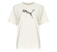 Puma T shirt ESS GRAPHIC Animal Relaxed Tee in Beige US XS