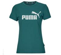Puma T shirt ESS LOGO TEE in Blue US XS