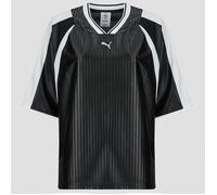 Puma T shirt Oversized Football Jersey in Black EU S