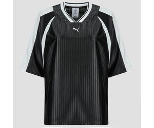 Puma T shirt Oversized Football Jersey in Black EU S