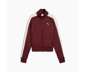 Puma T7 Always On Short Track Jacket - Ruby Shimmer - XS