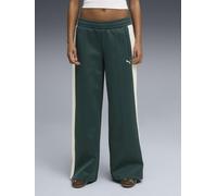Puma T7 Low Rise Track Pants, Green, Size S, Women Green