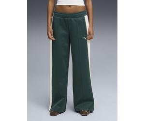 Puma T7 Low Rise Track Pants, Green, Size S, Women Green
