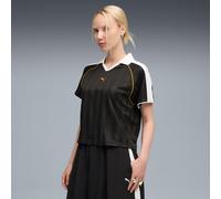 PUMA T7 Relaxed Football Jersey Women, Black, size Large