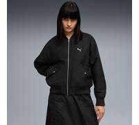 PUMA T7 Satin Bomber Jacket Women, Black, size XL