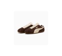 Puma Tackle Suede Chocolate/Alpine Snow Trainers UK 7