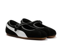 PUMA Tacklette Suede Women's Black/White Trainers - UK 4