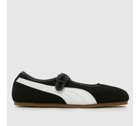 PUMA Tacklette Trainers in Black & White UK 3 (EU 35½)