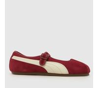 PUMA Tacklette Trainers in Burgundy UK 4 (EU 37)