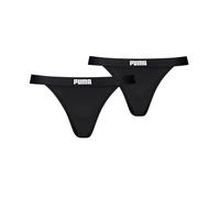 Puma Tanga String Thong Panties, Black