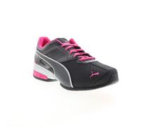 PUMA Women's Tazon 6 Cross Trainer Shoe, Black Silver-Beetroot Purple, 4 UK