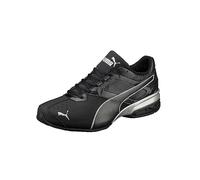 Puma Tazon 6 FM Trainers Cross Trainer Running Black/Silver UK 12 EU 47 US 13