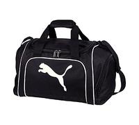 Puma Team Cat Sports Bag Medium-Sized black-black-white Size:M ( 47 x 31 x 29 cm)