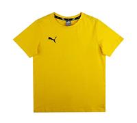 PUMA Team Goal 23 Casuals T-Shirt - Cyber Yellow, Size 164