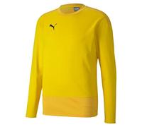 PUMA Team Goal 23 Training Sweat - Cyber Yellow-Spectra Yellow, Small
