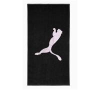 (100cm x 50cm, Black/White) Puma Team Logo Microfibre Towel