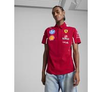 Puma Team Short Sleeve Polo Shirt Red Yellow Blue - XXL