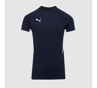 Puma teamEVOSTRIPE 25 Slim SS Tee Puma Navy Puma Silver Puma White