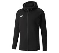 Puma TeamFinal Mens Black Track Jacket Cotton - Size Medium