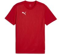 Puma TeamFinal Short Sleeve Crew Neck Mens Red T-Shirt 658557_01