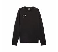 Puma Mens Crew Neck Knitted Sweater Teamgoal Casuals – Puma Black/Puma White – M EU