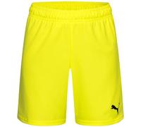 PUMA Unisex Teamgoal Jr Knitted Shorts, Fluro Yellow PES-puma Black, 152 EU