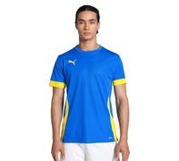 PUMA Unisex Teamgoal Matchday Jersey Football Shirt, Electric Blue Lemonade-Faster Yellow, 3XL EU